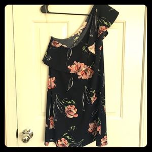NWT one shoulder dress